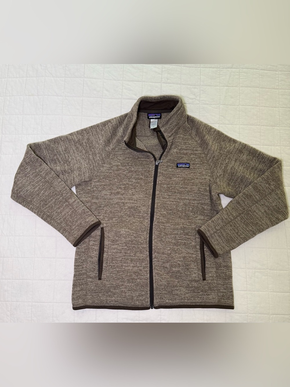 Patagonia Brown  Zip-Up Fleece Jacket